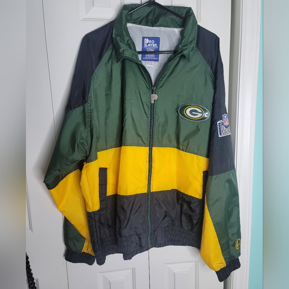 Vintage Green Bay Packers Windbreaker